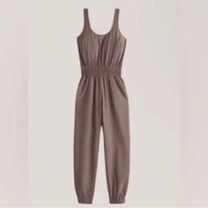 Abercrombie & Fitch Taupe Jumpsuit
